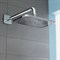 Верхний душ Hansgrohe Croma E 26258000, 280 1jet EcoSmart, 28 х 17 см, 1 режим струи, без держателя, хром 26258000