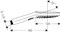 Ручной душ Hansgrohe Raindance Select E120 3jet 26520140, 12 см, 3 режима лейки, шлифованная бронза 26520140