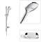 Душевой гарнитур Hansgrohe Raindance Select E 26621000 120, 90 см, 3 режима струи, корпус хром, лицевая часть хром 26621000