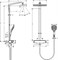 Душевая система Hansgrohe Raindance E 27112400 Showerpipe 360 1jet, термостатическая, белый/хром 27112400