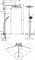Душевая система Hansgrohe Raindance Select S, 27133000, Showerpipe 300 2Jet термостатическая, хром 27133000