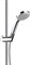 Душевой гарнитур Hansgrohe Croma 27224000 220 Showerpipe Reno верхний душ диаметр 22 см, хром 27224000