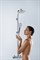 Душевая система Hansgrohe Crometta 160 1jet Showerpipe EcoSmart 27265400, белый/хром 27265400