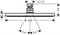 Верхний душ Hansgrohe 27623000 Raindance S, 24 см, 1 режим струи, без держателя, хром 27623000