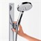 Душевой гарнитур Hansgrohe Raindance Select S, 27647000, 3 режима струи, хром 27647000