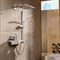 Душевой гарнитур Hansgrohe Raindance Select S 27649400, корпус хром, лицевая часть белая, 3 режима струи 27649400