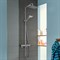Душевая система Hansgrohe Croma E Showerpipe 27660000, 280 1jet EcoSmart с термостатом, хром 27660000