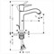 Смеситель для раковины Hansgrohe Metropol Classic, 31302000, хром 31302000