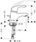 Смеситель для раковины Hansgrohe Focus E 31718000 Хром 31718000