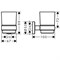 Стакан для щеток Hansgrohe Logis Universal 41718000, хром 41718000