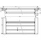 Полка для полотенец Hansgrohe AddStoris 41751000 60 см, хром 41751000