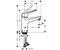 Смеситель для раковины Hansgrohe Novus 71031000 Хром 71031000