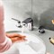 Смеситель для раковины Hansgrohe Novus, 71140000, с донным клапаном, хром 71140000