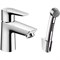 Смеситель для раковины Hansgrohe Talis E 71729000 с гигиеническим душем Хром 71729000 - фото 393488