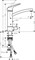 Смеситель для кухонной мойки Hansgrohe Logis, 71834000, хром 71834000