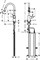 Смеситель для кухни Hansgrohe Talis M5216-H220 73863800 Сталь 73863800