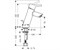 Смеситель для раковины Hansgrohe Talis, 32040000, с донным клапаном, хром 32040000