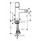 Смеситель для биде Hansgrohe Talis Select S, 72202000, хром 72202000