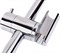 Душевой гарнитур Hansgrohe Raindance Select 150 3jet 65 27802000, корпус хром, лицевая часть белая 27802000