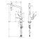 Смеситель для кухонной мойки Hansgrohe Metris Select, 14884800, сталь 14884800