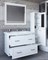 Тумба с раковиной Sanflor Модена 105 С04615 Белая С04615