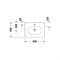 Раковина встраиваемая Duravit Viu 60 см (385600058) 385600058