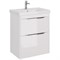 Тумба под раковину Dreja Prime 70 99.9301 подвесная, Белый глянец 99.9301