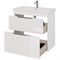 Тумба под раковину Dreja Prime 90 99.9302 подвесная, Белый глянец 99.9302