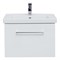 Тумба под раковину Dreja Big Inn 65 77.0201W подвесная, Белый глянец 77.0201W