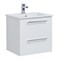 Тумба под раковину Dreja Gio 60 77.0101W подвесная, Белый глянец 77.0101W