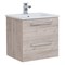 Тумба под раковину Dreja Gio 60 77.0102D подвесная Дуб кантри 77.0102D