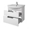 Тумба под раковину Dreja Laguna Plus 75 99.0106, Белая 99.0106