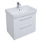 Тумба под раковину Dreja Q Max 60 77.0003W подвесная, Белый глянец 77.0003W