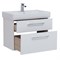 Тумба под раковину Dreja Q Max 80 77.0007W подвесная, Белый глянец 77.0007W