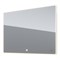 Зеркало Dreja Point 100 99.9030 с подсветкой, Белый с сенсорным выключателем 99.9030