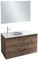 Тумба под раковину Jacob Delafon Odeon Rive Gauche 100 EB2544-R9-E52 подвесная Дуб табак EB2544-R9-E52