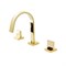 Смеситель для раковины Cezares UNIKA-BLS2-03/24-W0 Золото UNIKA-BLS2-03/24-W0