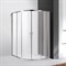 Душевой уголок Cezares Molveno RH-22 130х120 MOLVENO-RH-22-130/120-P-Cr профиль Хром стекло рифленое MOLVENO-RH-22-130/120-P-Cr