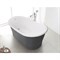 Акриловая ванна BelBagno BB32-CF36 168х90 Серая BB32-CF36