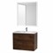 Тумба под раковину BelBagno Marino 100 MARINO-H60-1000-2C-SO-RW-P подвесная Rovere Moro MARINO-H60-1000-2C-SO-RW-P