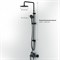 Душевая система AM.PM X-Joy F42885A24 Черная F42885A24