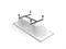 Каркас для акриловой ванны Cersanit Universal K-RW-UNIVERSAL*160-170 RW-UNIVERSAL*160-170