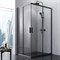Душевой уголок AM.PM Gem S 120х90 W93G-404-120290-BT профиль, Черный матовый стекло прозрачное W93G-404-120290-BT
