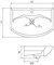 1A1233K0AA010 Набор: 1A123301AA010 Тумба-умывальник Ария 65 М/ 1WH207782 Раковина Смайл-65 1A1233K0AA010