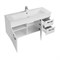 1A1106K2DR010 Набор: 1A110601DR010 Тумба-умывальник Диор 120 / 1A729631AG010 Раковина Айрис120 1A1106K2DR010