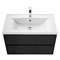 1A2267K1RN950 Набор: 1A226701RN950 Тумба-умывальник Римини 80 NEW черный глянец / 732799C000 Раковина VICTORIA-N 800 1A2267K1RN950