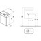 Тумба под раковину Ravak SD Veda 40 X000001386 подвесная Белая X000001386
