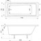 Акриловая ванна Ravak Domino Set Plus 170х75 70508024 без гидромассажа 70508024