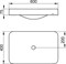 Раковина встраиваемая Keuco Edition 400 31570317500 31570317500