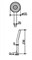 Ручной душ Keuco Edition 11 51180 010300 Хром 51180010300